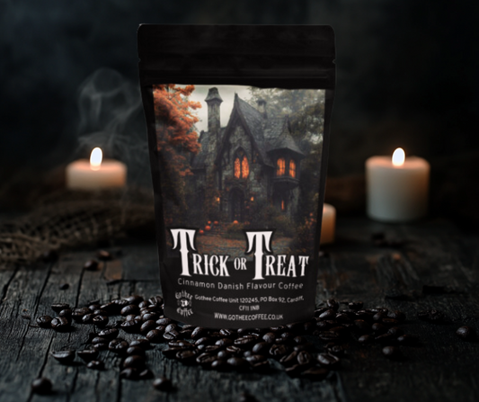 Trick or Treat Cinnamon Danish flavour coffee