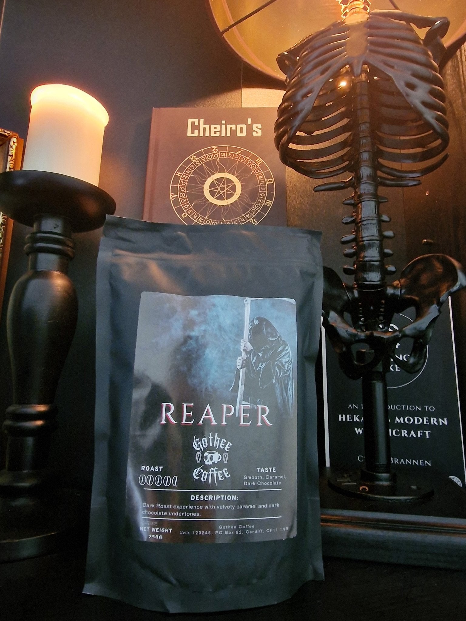 Reaper ︱Freshly ground coffee ︱Vegan Friendly - Gothee Coffee